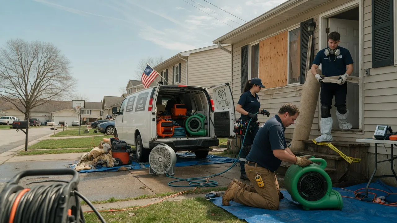 Water Damage Restoration in Miamisburg, OH near me